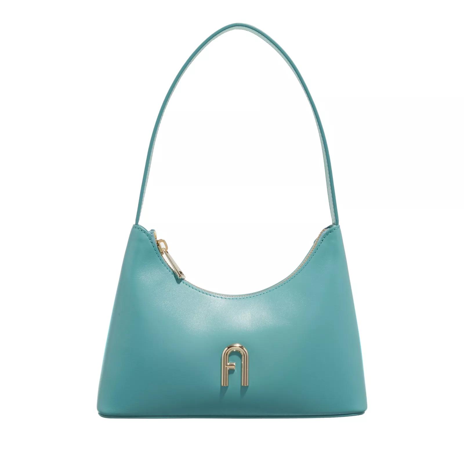 Furla Pochettes - Furla Diamante Mini Shoulder Bag - Gr. unisize - in Blau - für Damen