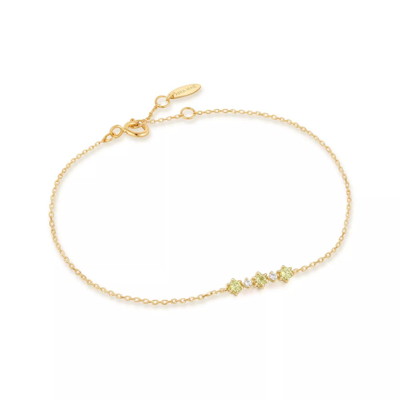 Ania Haie Armband - Ania Haie Wild Meadow 585er Golden Armband AH-BAU0 - Gr. ONE SIZE - in Gold - für Damen