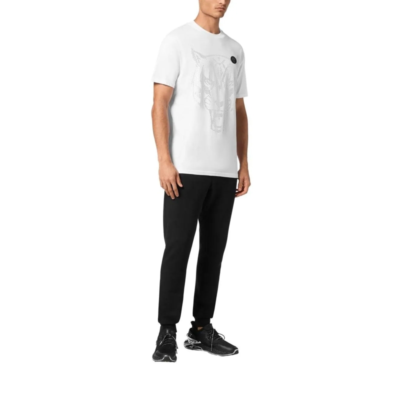Plein Sport T-Shirt T-Shirt Tiger weiss(Image 3)