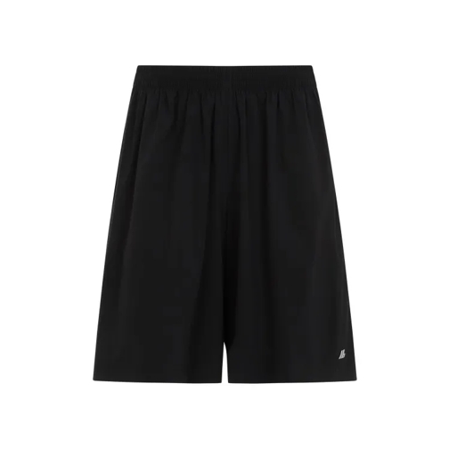 Balenciaga Stretch Black Polyamide Shorts Black 