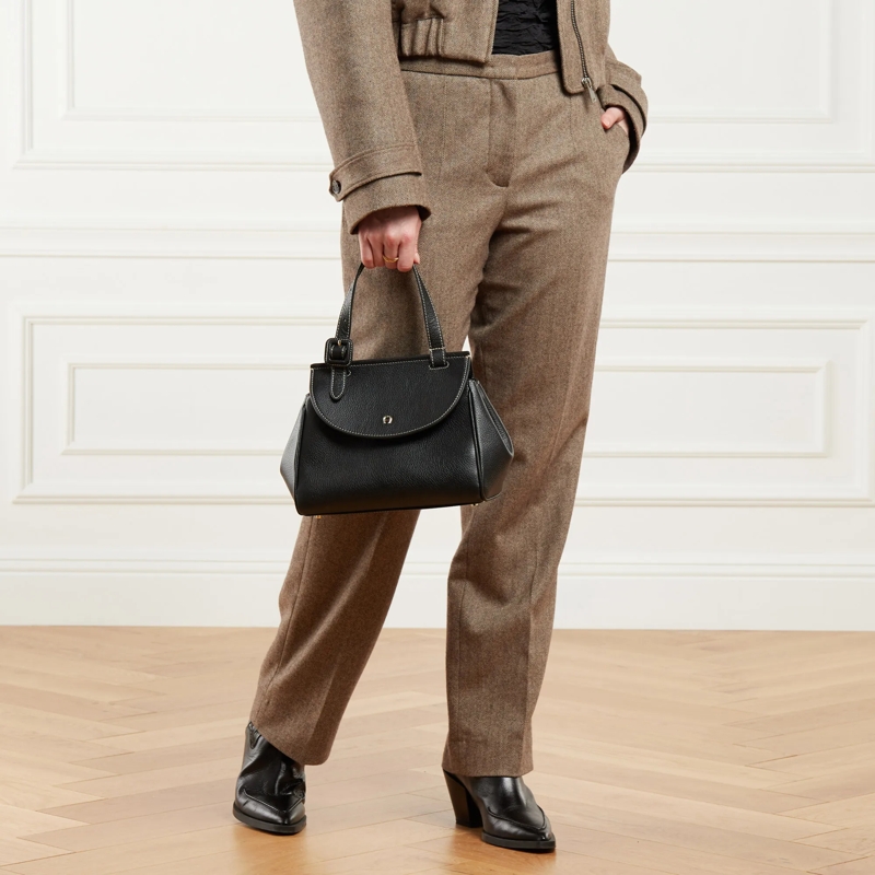 AIGNER Satchel Miranda Black(Image 3)