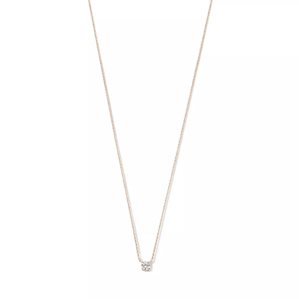 Thumbnail - Isabel Bernard Halskette - La Concorde Axelle 14 Karat Necklace With Zirconia - Gr. unisize - in Quarz - für Damen