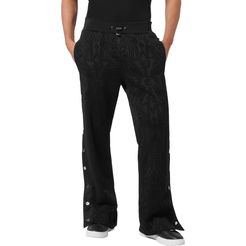 Philipp Plein Jogginghose Jogging Trousers Chrome schwarz(Image 3)