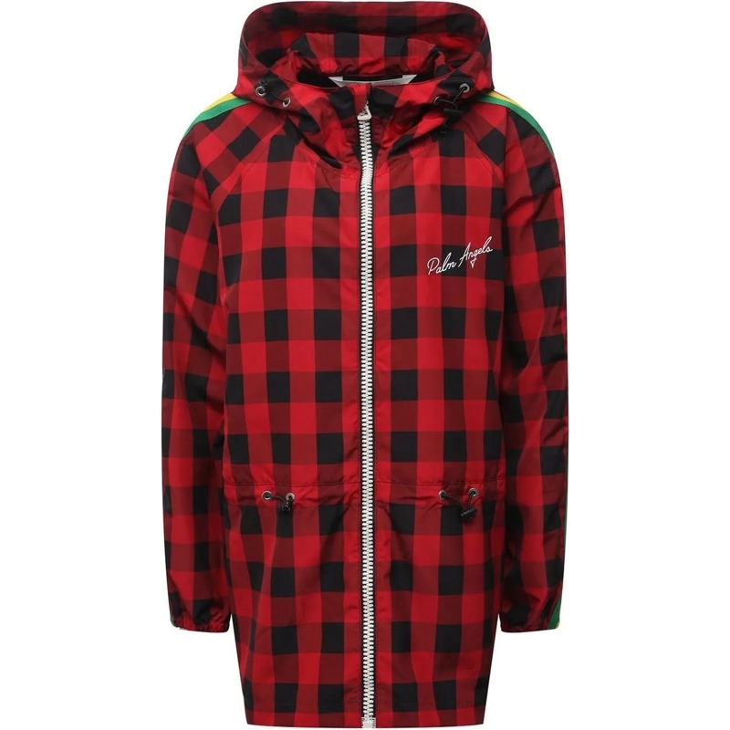 Palm Angels Donsjas Palm Angels Windbreaker Jacket rot