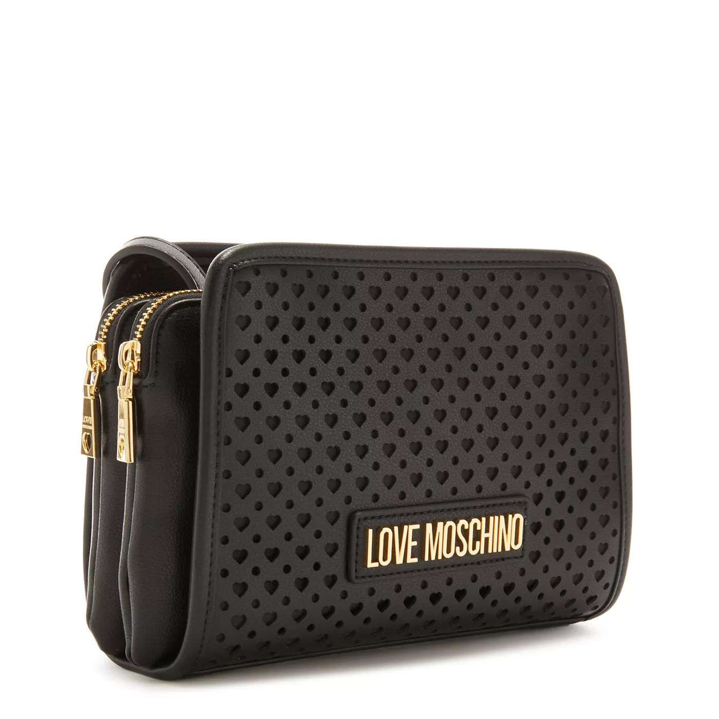 Love Moschino Crossbody bags Schwarze Umhängetasche JC4231PP0GKK0 in zwart