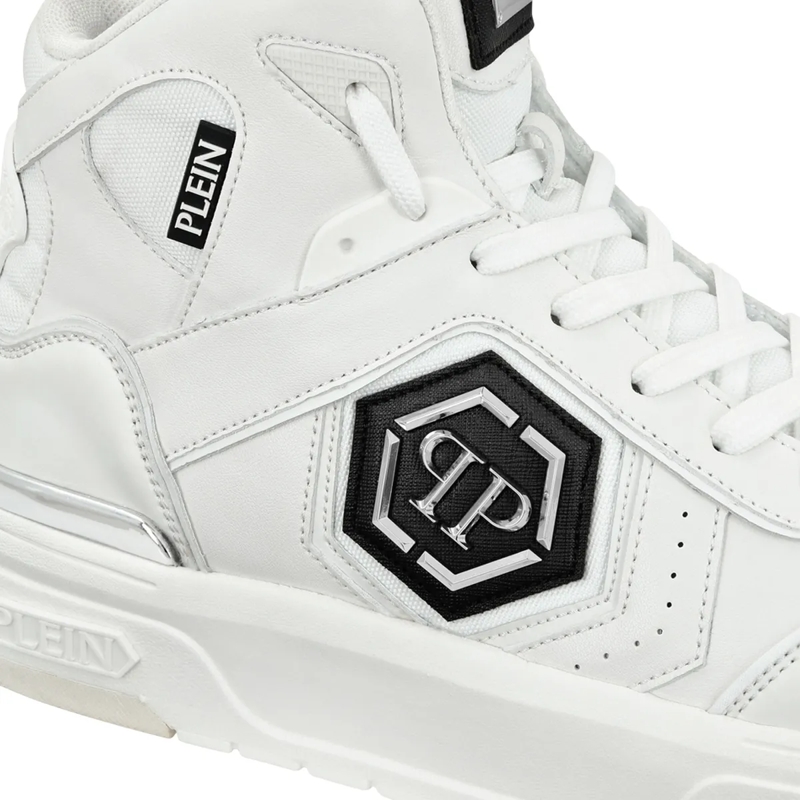 Philipp Plein Low-Top-Sneaker Hightop-Sneaker Predator weiss(Image 3)