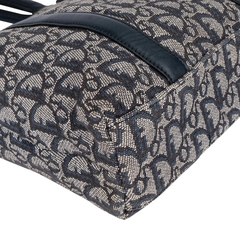 Christian Dior Schultertasche Christian Dior Trotter Monogram Handbag blau