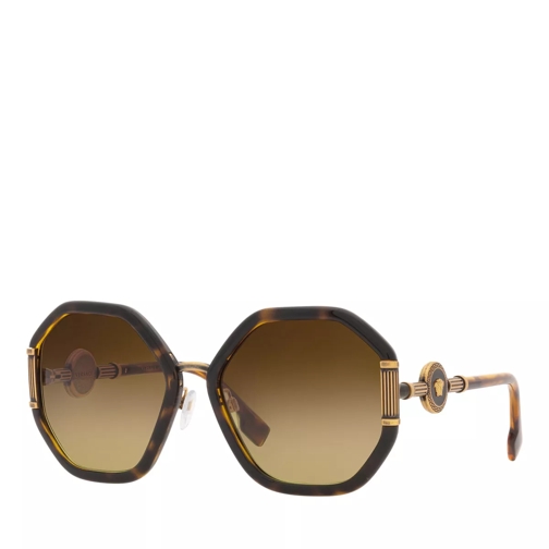 Versace Woman Sunglasses 0VE4413 Havana Solglasögon