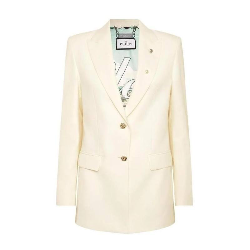 Philipp Plein Blazer Blazer Racing weiss