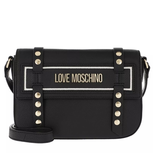 Love Moschino Studded Crossbody Bag Nero Cross body-väskor