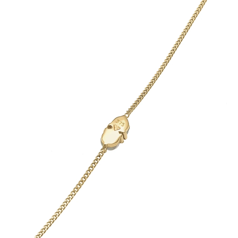 Elli Armband Armband Mondstein Labradorit Rund Basic 375 Gelbgo gold(Image 3)