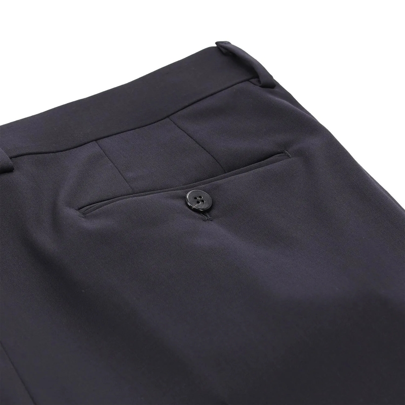 Emanuela Caruso Anzugkombination Zweiteiliger Anzug Aida aus Wolle blau(Image 6)