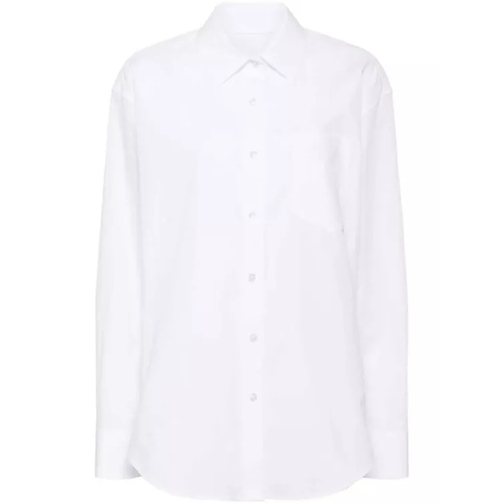 Alexander Wang Oversize Cotton Shirt White 