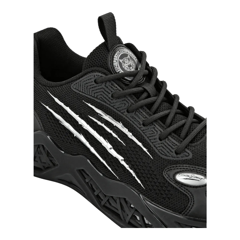 Plein Sport Low-Top-Sneaker Runner Sneaker Tiger Scratch schwarz(Image 2)