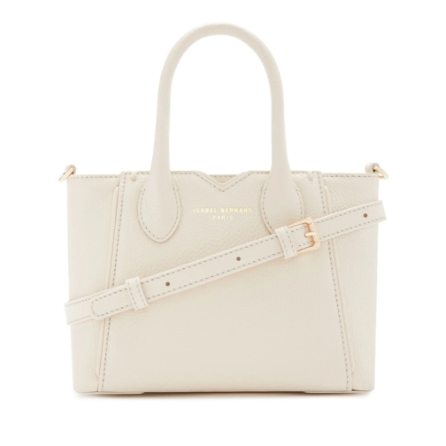 Isabel Bernard Mini Tas Isabel Bernard Honoré Cloe Mini creme Handtasche a Creme