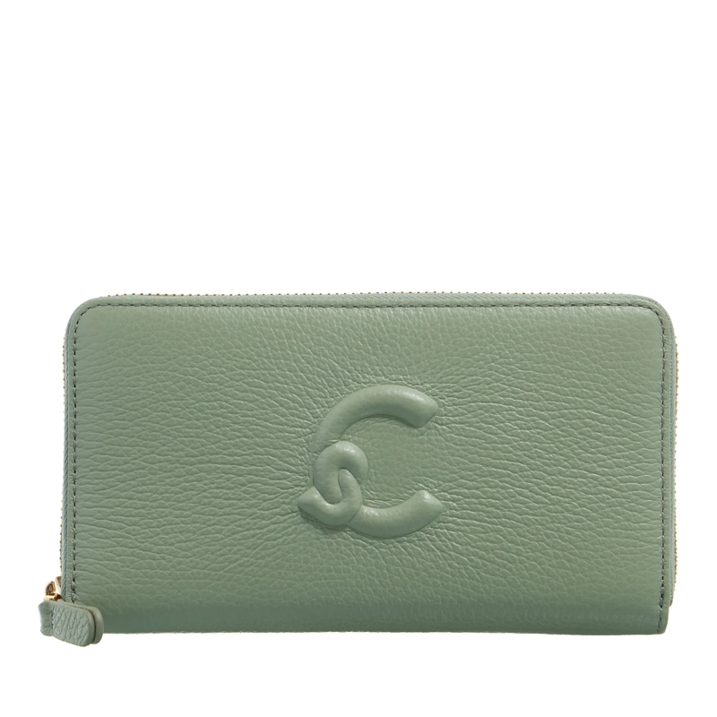 Coccinelle Portemonnaie mit Zip-Around-Reißverschluss Best Crossbody Greenery