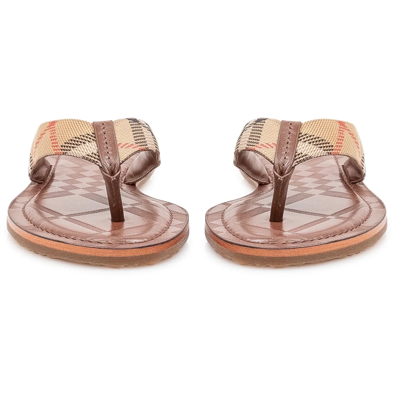 Burberry Slides Sandali Infradito con Fascia braun(Image 2)