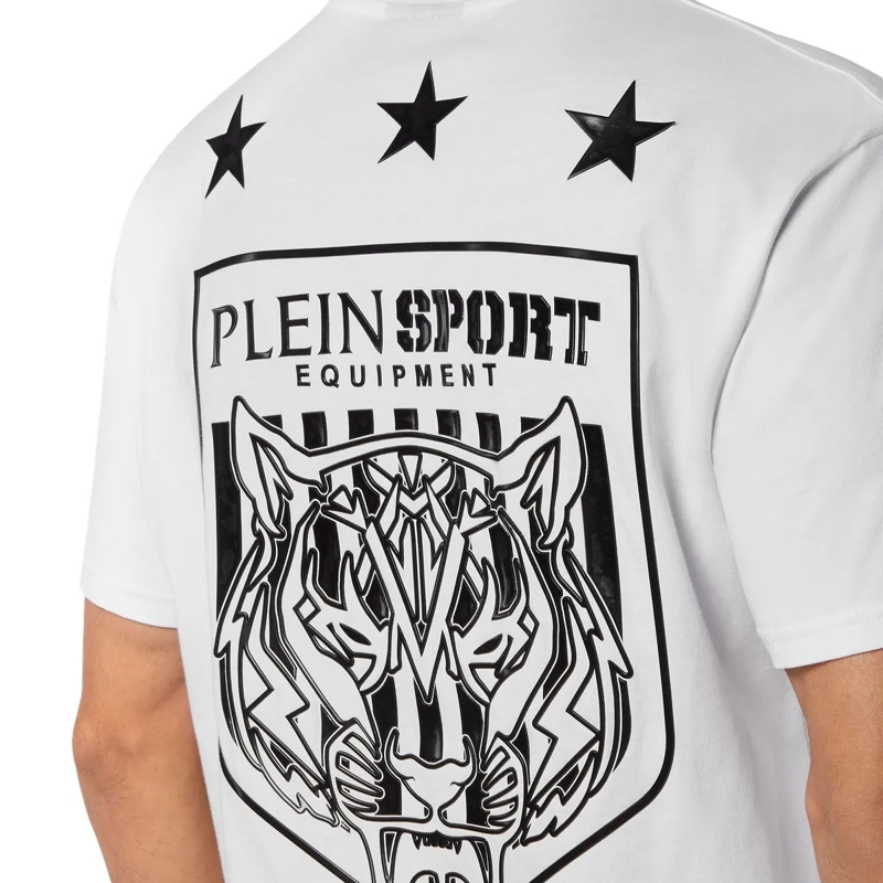 Plein Sport T-Shirt T-Shirt Tiger weiss(Image 5)