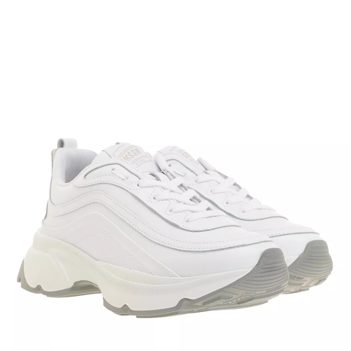 MSGM Sneakers White Low-Top Sneaker
