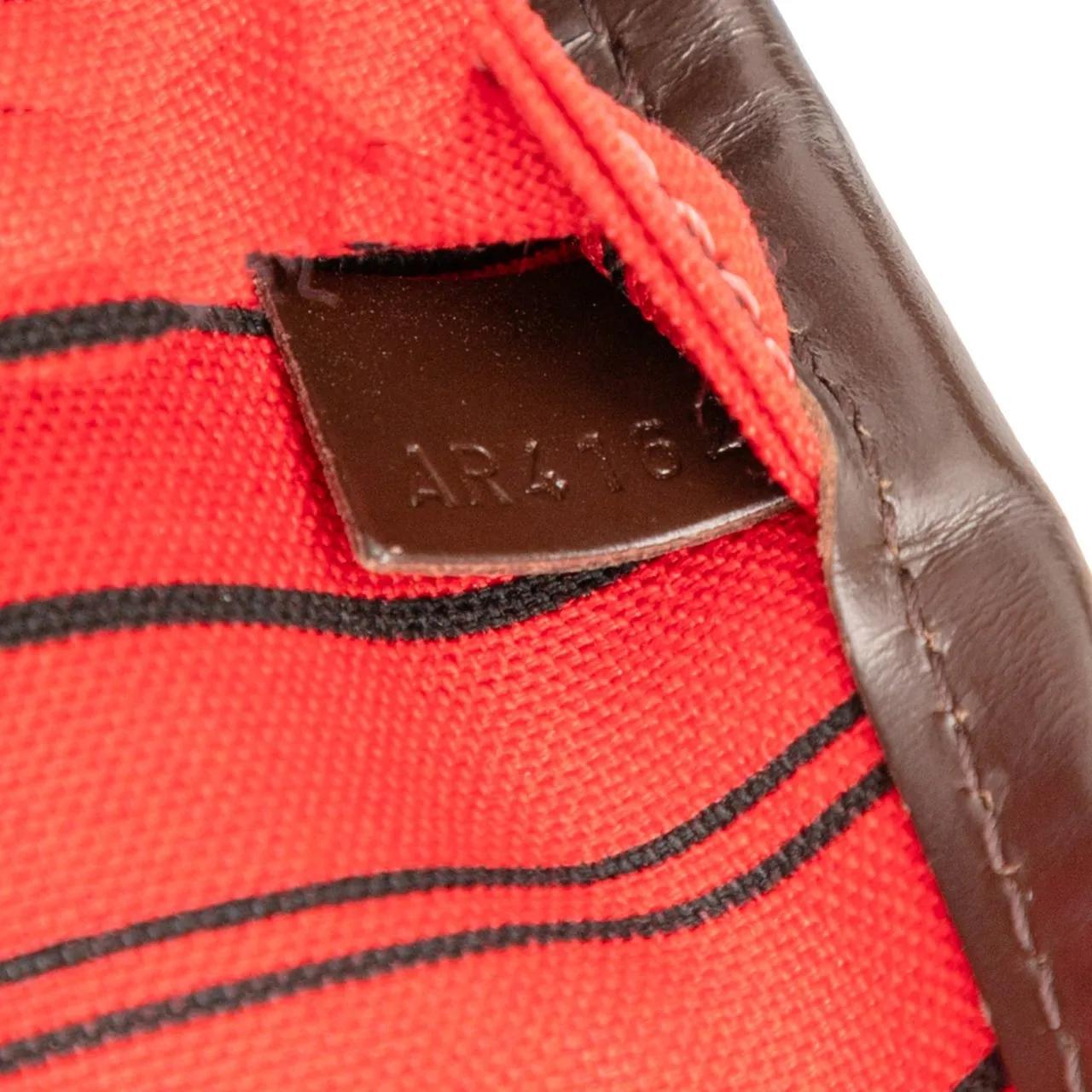 Thumbnail - Louis Vuitton Shopper - Damier Ebene Neverfull PM - Gr. unisize - in Braun - für Damen