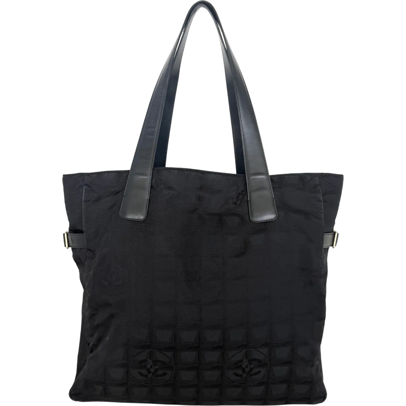Chanel Fourre-tout Chanel New Travel Line Tote Bag Black schwarz