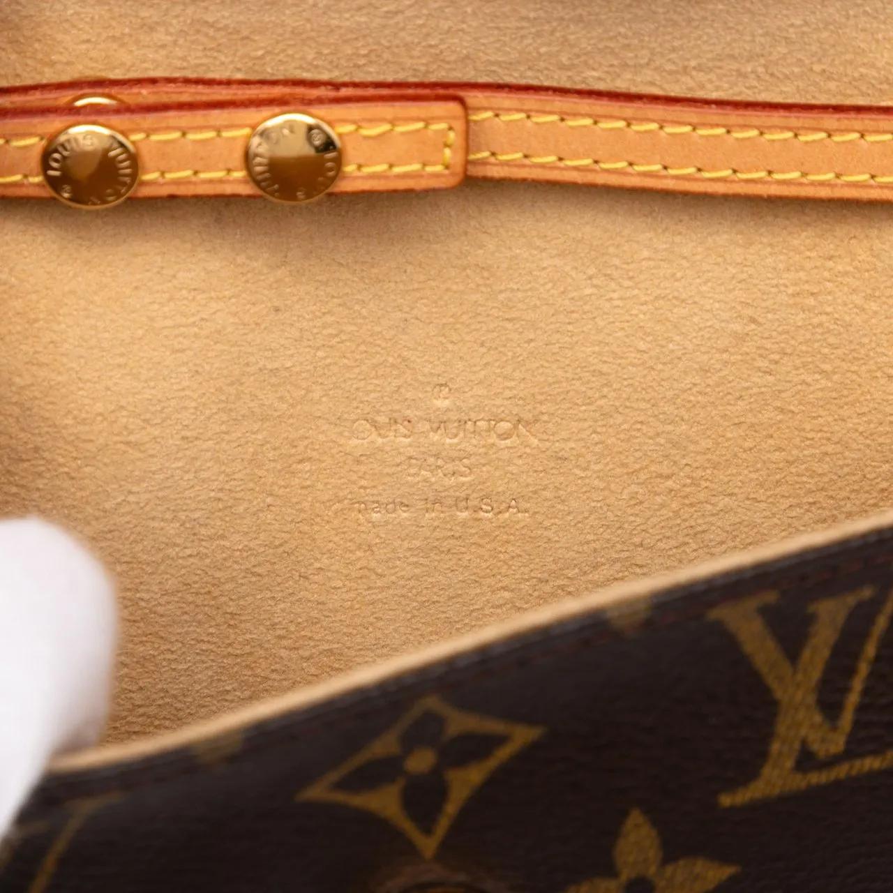 Thumbnail - Louis Vuitton Hobo Bags - Monogram Pochette Twin PM - Gr. unisize - in Braun - für Damen