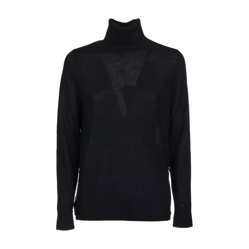 MICHAEL Michael Kors  High Collar Black Sweater Black