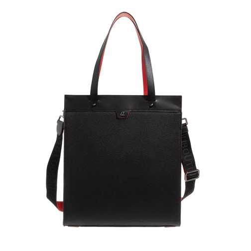 Christian Louboutin Ruistote Tote Bag Black Rymlig shoppingväska