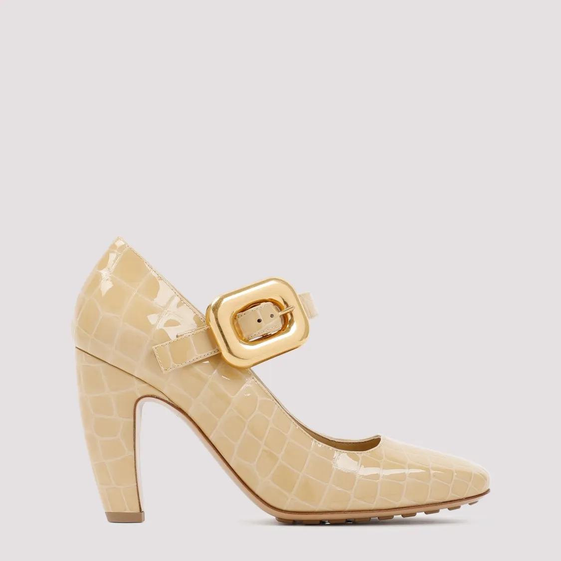 Thumbnail - Bottega Veneta Hohe Schuhe - Beige Mostra Mary Jane Pump - Gr. 36 (EU) - in Beige - für Damen