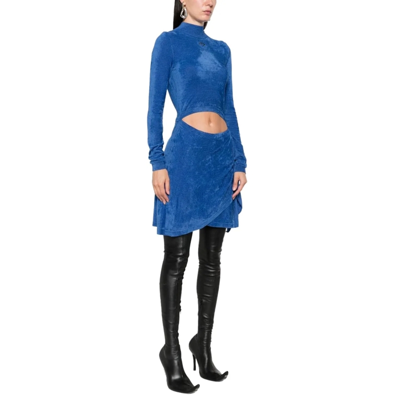 Diesel Minikleid Fitted Mini Dress Blue