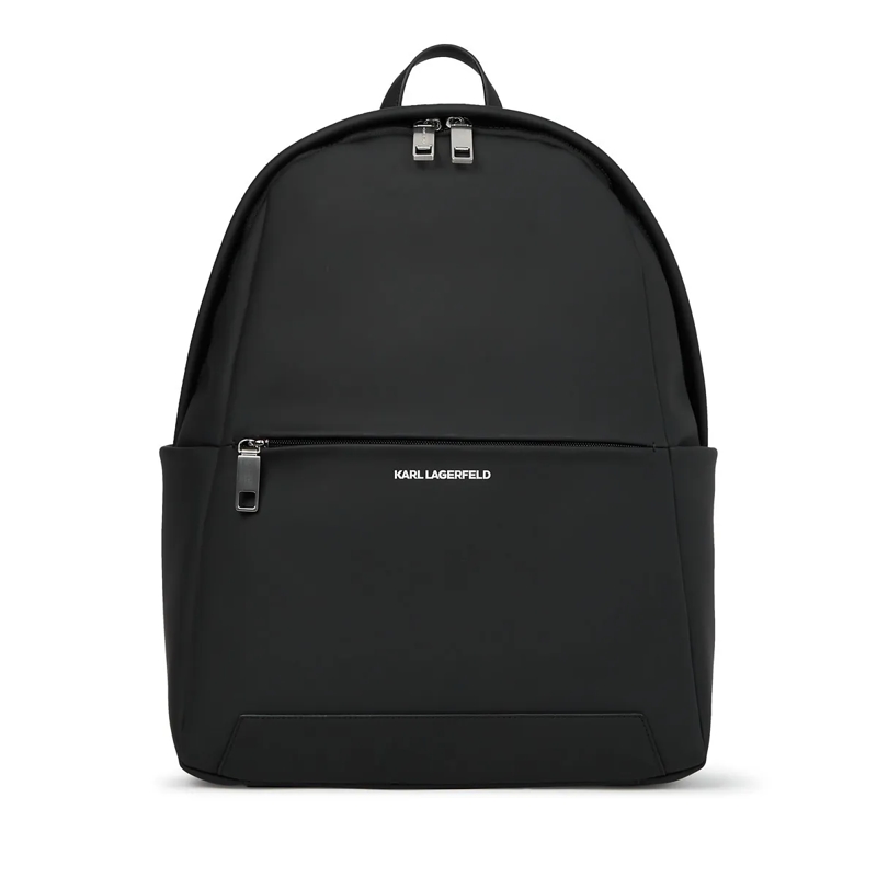 Karl Lagerfeld Rucksack Rucksack mit minimalistischem Logo Rucksack schwarz