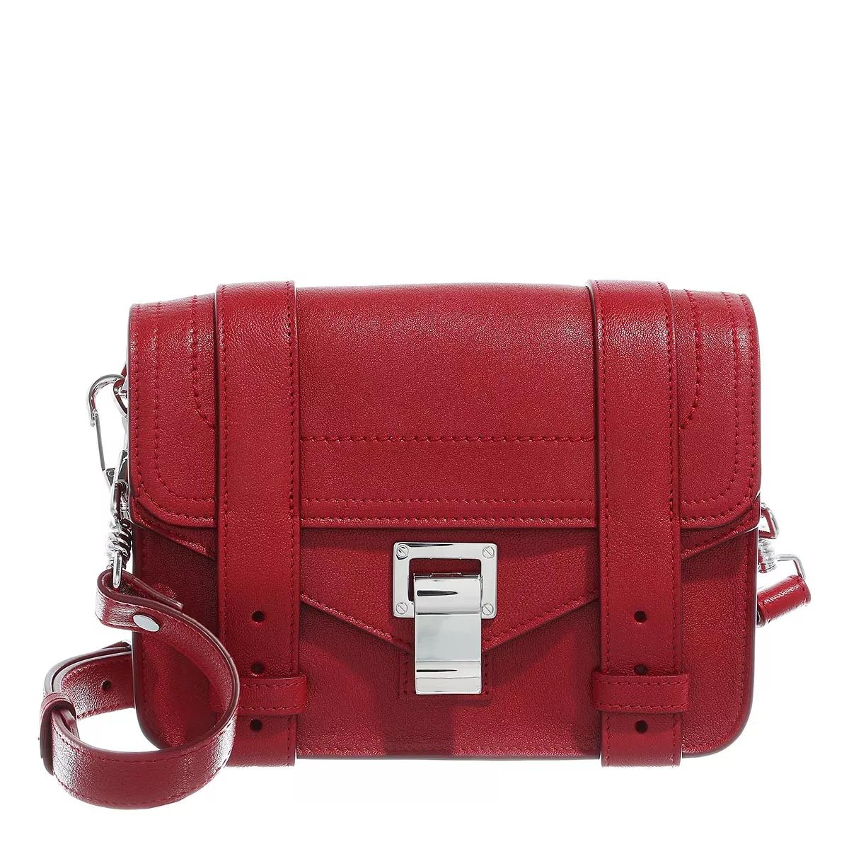 Proenza Schouler Ps1 Mini Crossbody Bag Bordeaux Messenger