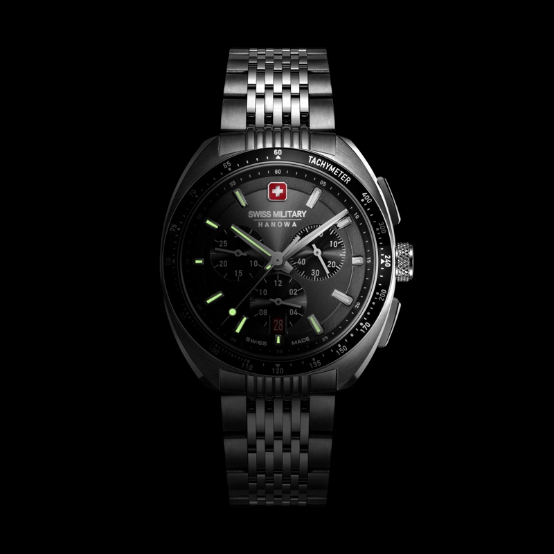 Swiss Military Hanowa Chronograph Quarzuhr Defender silber(Image 6)