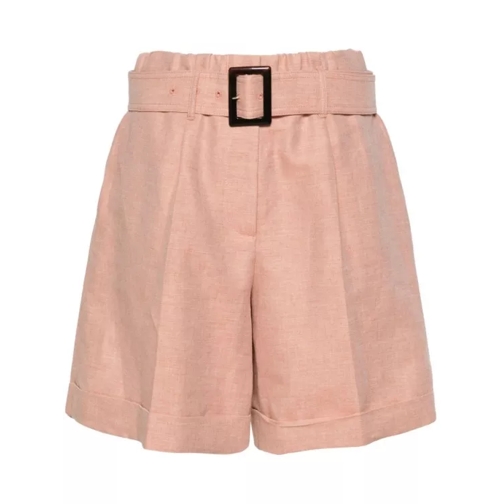 Lorena Antoniazzi Pink Belted Shorts Pink 