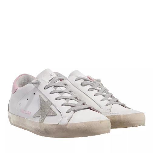 Golden Goose Super Star Sneakers White/Ice/Light Pink låg sneaker