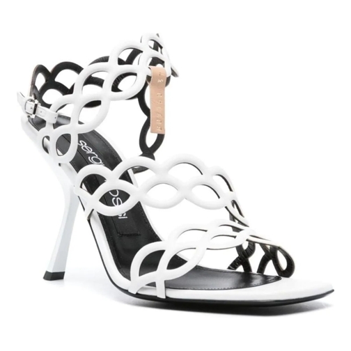 sergio rossi Sandales à talons Sandals White weiß