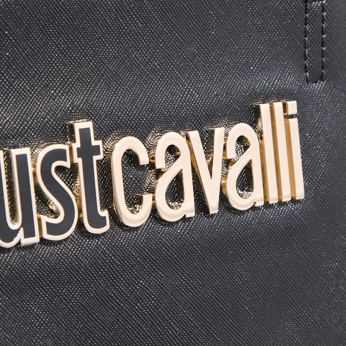Just Cavalli Shoppers Shopping Bag in zwart