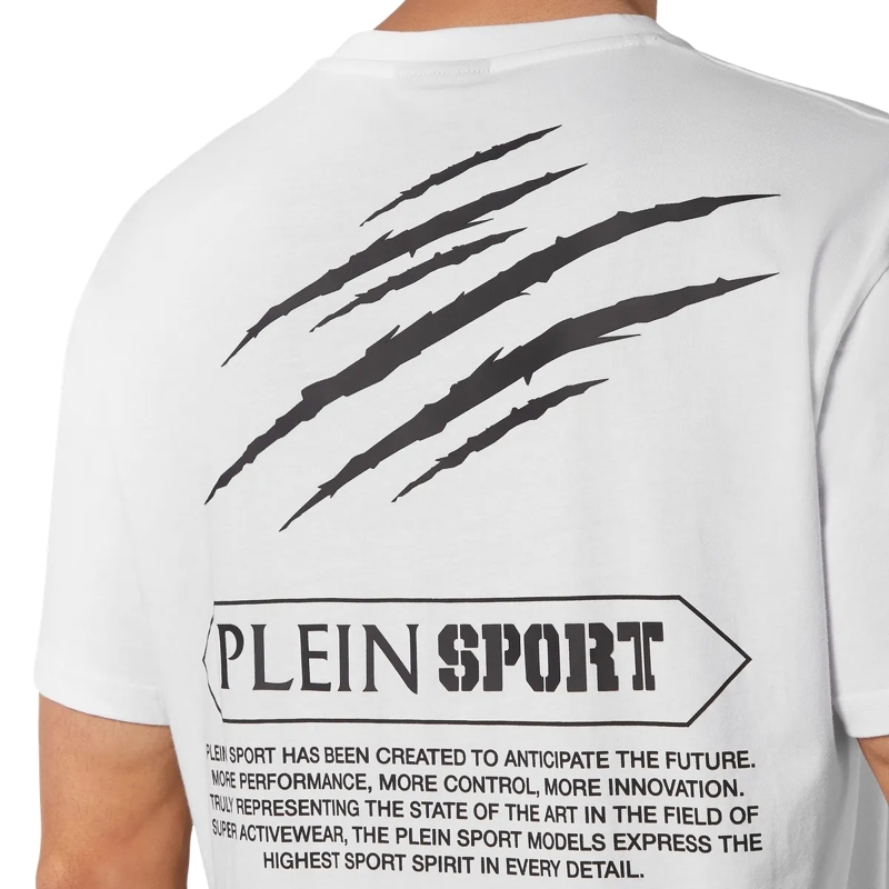 Plein Sport T-Shirt T-Shirt Global Express Edition weiss(Image 5)