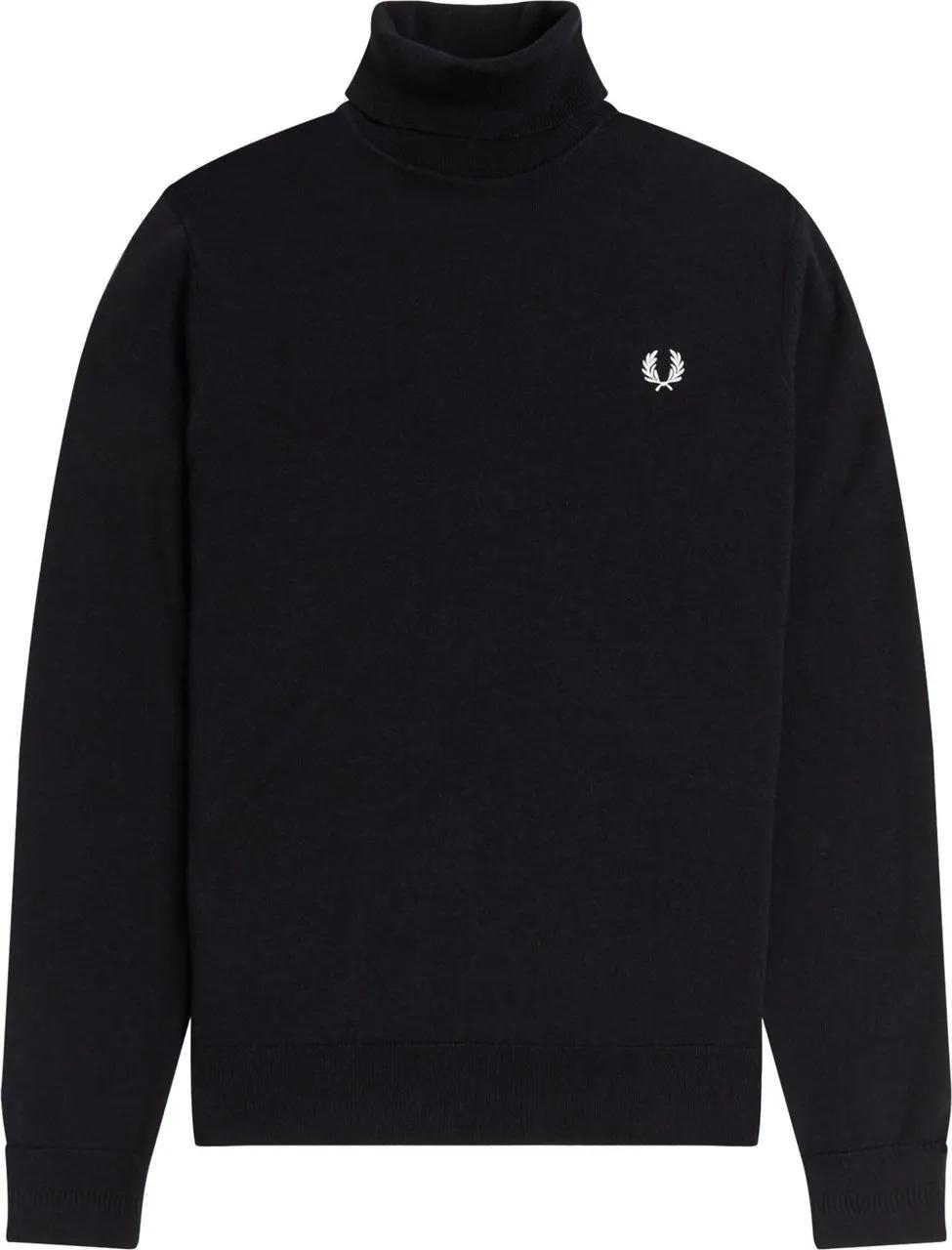 Thumbnail - Fred Perry - Sweaters Black - Größe L - schwarz