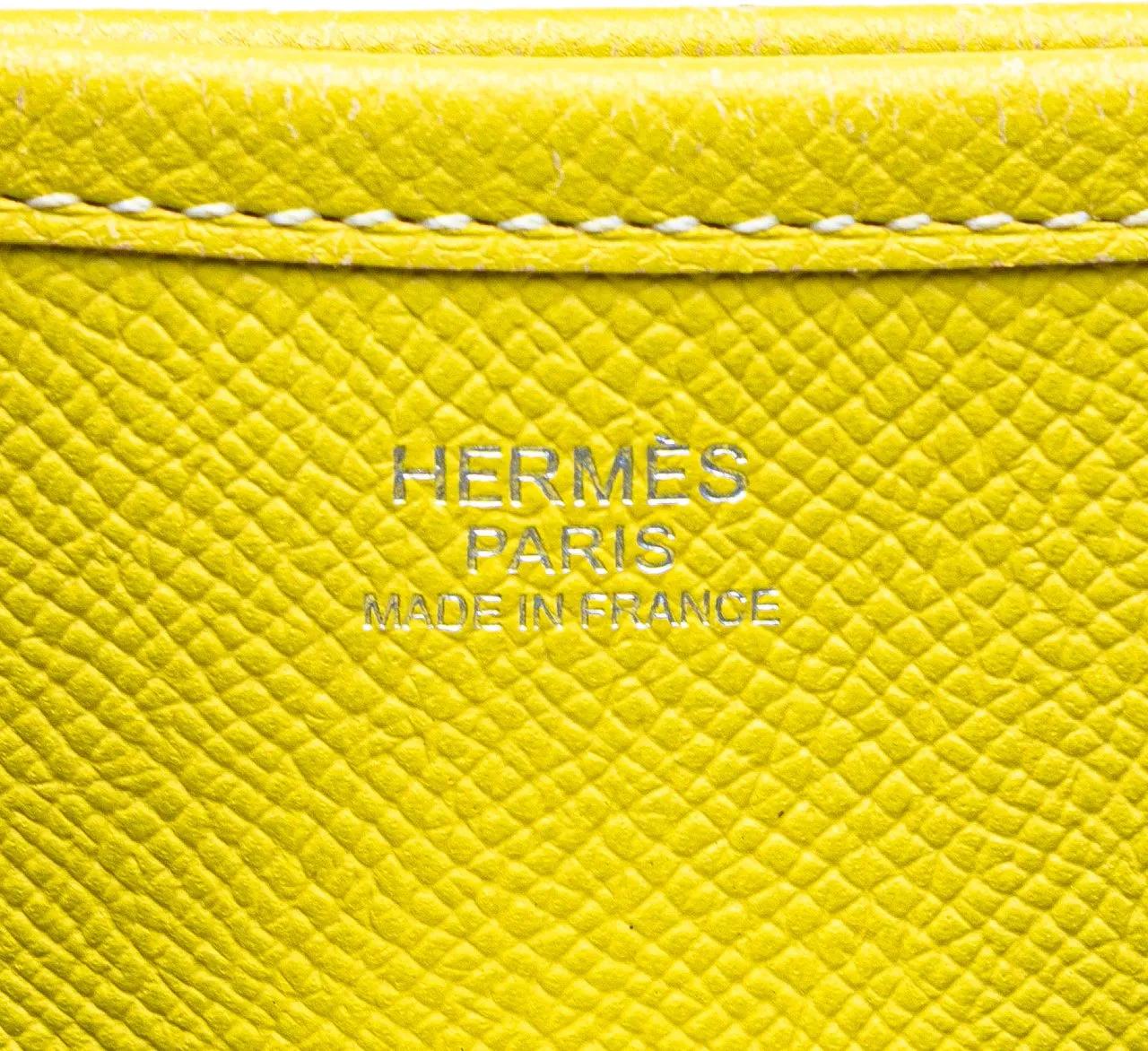 Thumbnail - Hermès Hobo Bags - Epsom Evelyne III 33 - Gr. unisize - in Gelb - für Damen