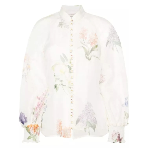 Zimmermann  Natura Sheer Blouse White