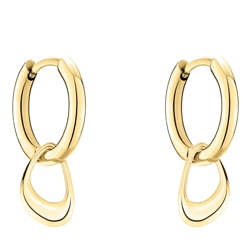 Liebeskind Berlin Ohrstecker Edelstahl Ohrringe gold