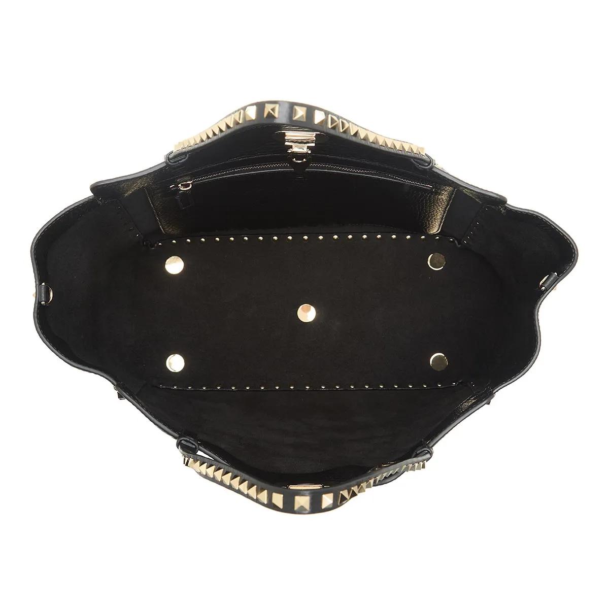 Valentino Garavani Shoppers Medium Tote Rockstud in zwart