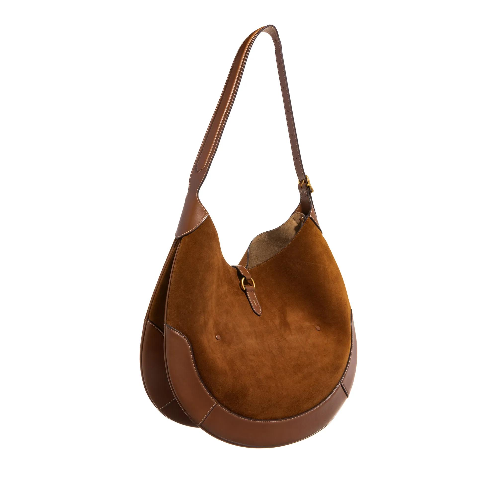 Polo Ralph Lauren Hobo bags Shoulder Bag Medium in bruin