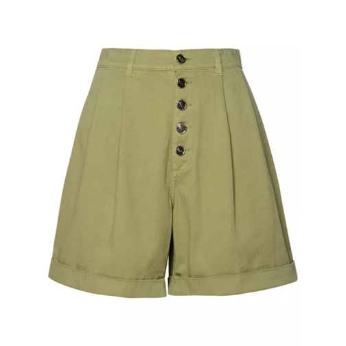 Etro Green Cotton Shorts Green 