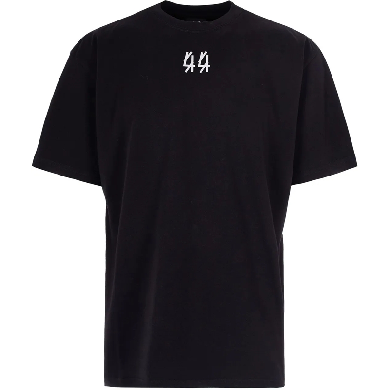 44 Label Group T-Shirt T-Shirts And Polos Black + Centipede Sapphire schwarz