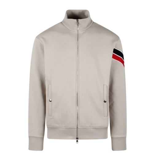 Moncler Zip Cardigan Grey Strickjacke