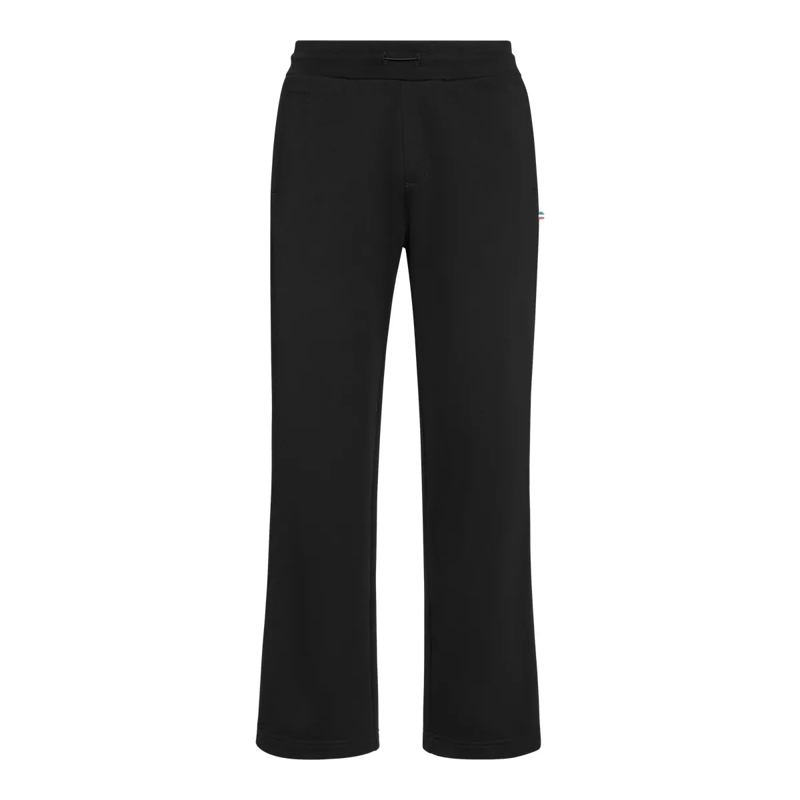 BILLIONAIRE Jogginghose Tracksuit Trousers With Alcantara Stripes schwarz