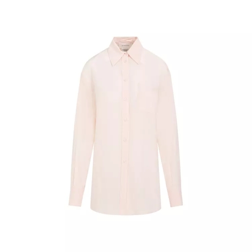 Sportmax Rovigo Pink Crepe Silk Shirt Pink 