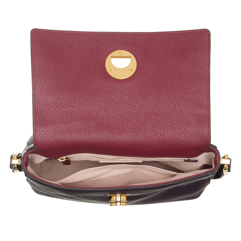 Coccinelle Crossbody Bag Boheme Grana Double Prune/Ribes(Image 5)